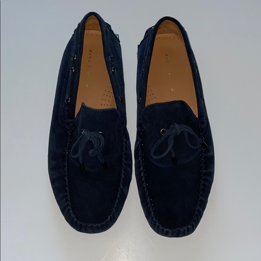 Men’s Blue Zara Loafers